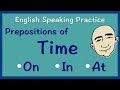 Mastering Prepositions of Time: On, In, At
