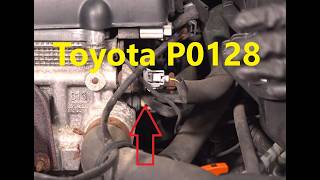 Explaining Toyota P0128 Code: Coolant Temperature Below Thermostat Regulating Temperature