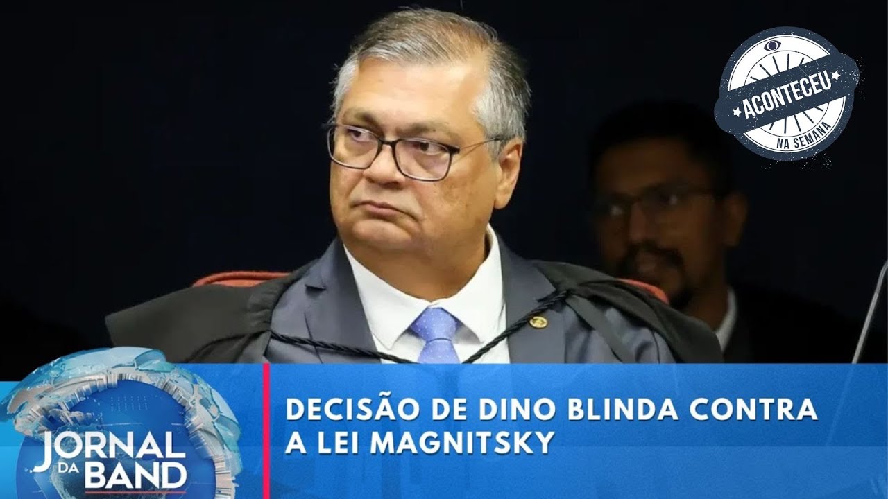Decisão de Dino blinda contra a lei Magnitsky | Jornal da Band | Aconteceu Na Semana
