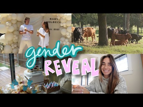 GENDER REVEAL WEEKEND !!!!!!!! finding out the gender of our FIRST BABY!!!!