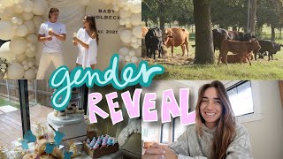 GENDER REVEAL WEEKEND !!!!!!!! finding out the gender of our FIRST BABY!!!!
