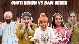 Choti Behen Vs Badi Behen  | RS 1313 SHORT STORIES | Ramneek Singh 1313 #Shorts