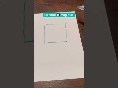 Le carré 🔳 magique #shortswithzita #shorts #holidayswithyoutube #smilyjayce #agogo #carre #magique
