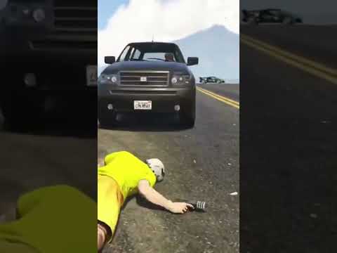Esquive la voiture ou... 💀🪦 #fyp #viral #fsehr #humour #gta