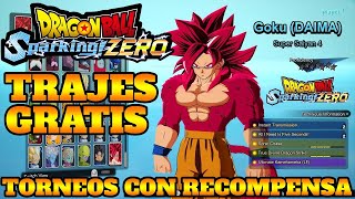 LOS TORNEOS CON RECOMPENSAS DE DRAGON BALL SPARKING ZERO ESTO EN VERDAD VALE LA PENA