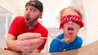 5 YEAR OLD WEIRD FOOD TASTE TEST
