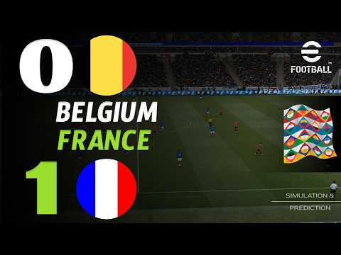 🔴 EN DIRECT : Belgique vs France | Ligue des Nations de l'UEFA — EN DIRECT aujourd'hui - eFootball