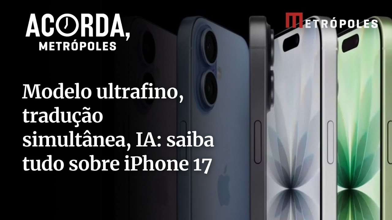Apple apresenta linha iPhone 17 e novidades em acessórios