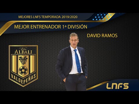 David Ramos, Trofeo al 'Mejor Entrenador' en Primera División de la LNFS en la Temporada 2019/20