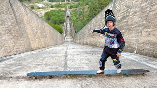 La Bajada más PELIGROSA en SKATE GIGANTE