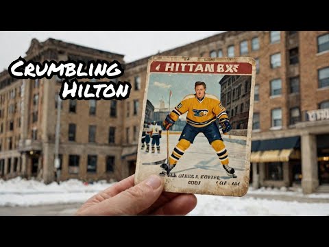 CRUMBLING Niagara Falls Hotel Yields Hockey Wax Card TREASURES!