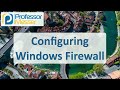 Windows Defender Firewall Concepts