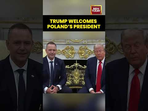 Trump Hosts Poland’s New President at White House, Promises Strong US Troop Presence in Europe