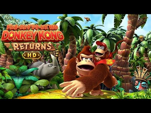 ぎんたとあちゃぴがクリア出来なかった所をやってみます。ドンキーコング リターンズ HD パポ配信