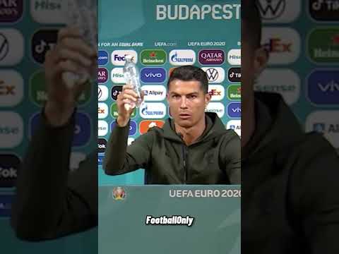 Ronaldo effect on Coca-cola🥶