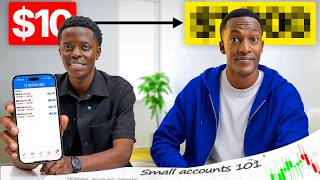 Teaching a Beginner Trader How to Grow a Small Trading Account.