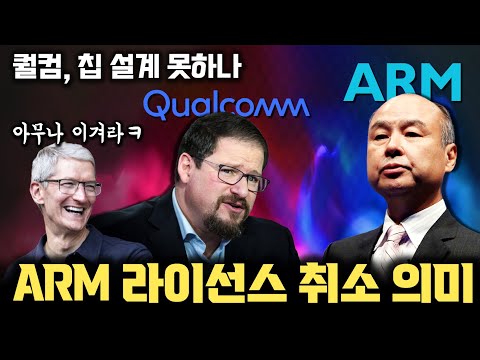 ARM, 퀄컴의 라이선스 일방적 취소 | 퀄컴 인수 NUVIA와 Oryon CPU 라이선스의 의미 | ARM 의 라이선스 정책에서 알 수 잇는 반도체 설계 방식