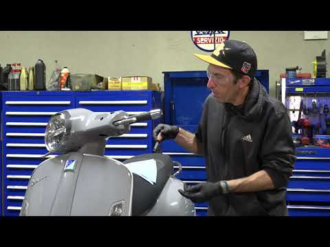 How to Flush the Brake System on a Vespa GTS