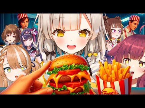 This is the Most CHAOTIC Game Ever 😱💗 【 Fast Food Simulator 】