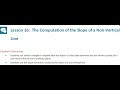 Understanding Slope and Triangles