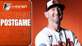 Craig Albernaz after a series-opening win against Washington