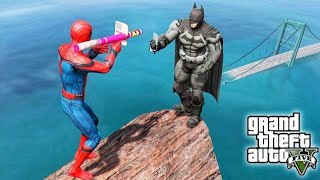 GTA 5 : BATMAN KIDNAPPED SPIDERMAN IN GTA 5 !
