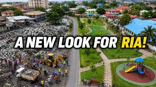 YouTube video thumbnail: RIA Highway Gets Massive Clean-Up Ahead of Liberia's 179th Independence