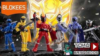 Toku Quest Brinquedos - Blokees de King Ohger #kingohger  #supersentai #blokees