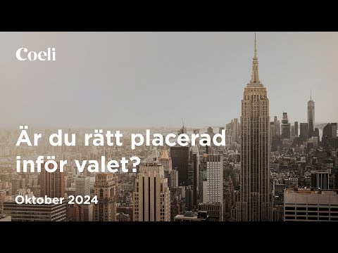 Marknad | Är du rätt placerad inför valet?