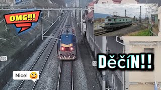 Vlaky Děčín a okolí 👍🚞🚇😀