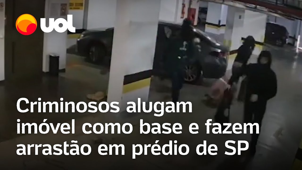 Quadrilha aluga imóvel como base e faz arrastão em prédio de Ribeirão Preto veja vídeo