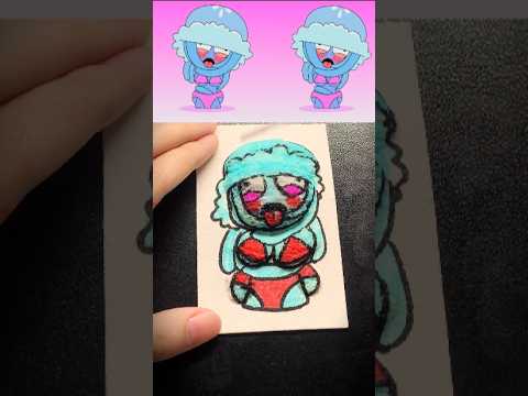I drew a Sinner Edition SPRUNKI RETAKE - AURELIA but NEW SUS MOD with Water Painting Pen #sprunki