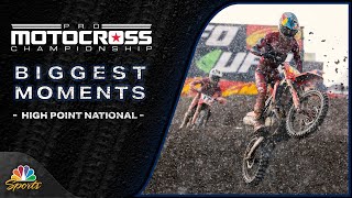 Pro Motocross 2025 highlights: High Point National biggest moments | Motorsports on NBC