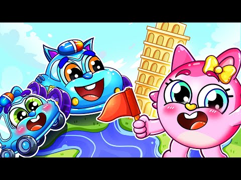 It's Travel Day! Explore The World Song | More Nursery Rhymes by Baby Cars & Friends