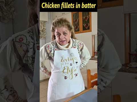 Φιλετάκια κοτόπουλου σε κουρκούτι από την Ελίζα #MEchatzimike