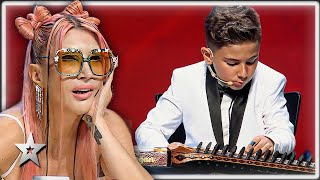 Young Musician ENCHANTS the Judges With Traditional Instrument! | Kids Got Talent