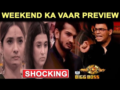 Bigg Boss 17 Weekend Ka Vaar Episode Preview, Karan Slams Mannara Ankita And Babu, Supports Munawar