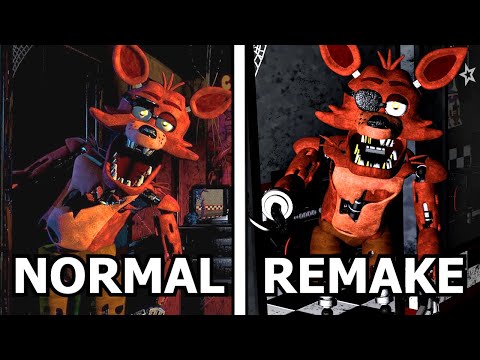 O NOVO FNAF 1 REMAKE QUE O FOXY É O PROTAGONISTA KKKKKKKK