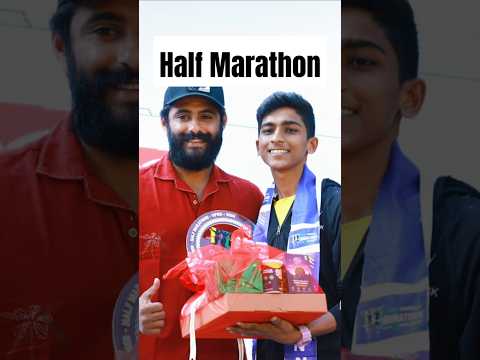 100+ Soldiers ❌ College Student ✅ Half Marathon in 1 hr 24 min #shorts #marathon #malayalam