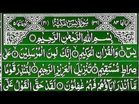 Surah Yaseen Surah Rahman | Best Qur'an Recitation | Yaseen Sharif Tilawat | Surah Yasin Qirat