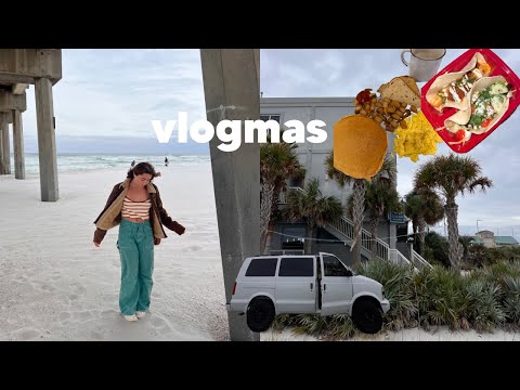 getting stuck in Atlanta, camping in Florida, driving through 4 states | vlogmas day 16 & 17