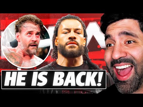 ROMAN REIGNS RETURNS TO WWE (Wrestling Hot Takes)