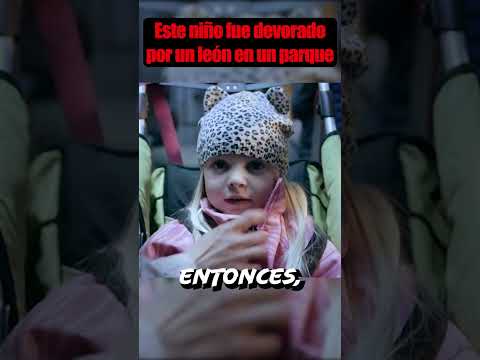 😱Este niño fue d3vorad0 por un leon en un parque y...  #moviemovie #peliculas #mrbeast