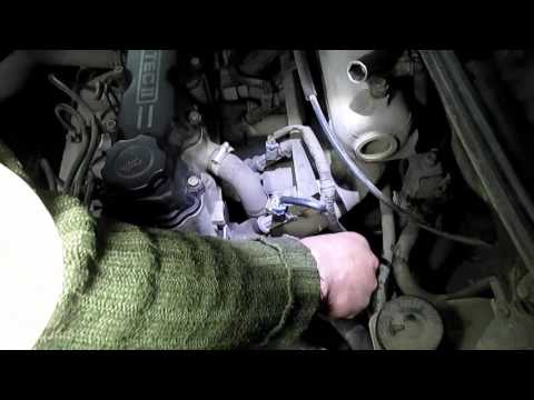 Установка стартера на Шевроле Авео