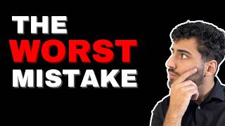 The Biggest Mistake in Investing (seriously)