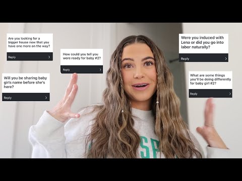 Answering Your Questions! Moving, Getting Induced, Sharing Name?...