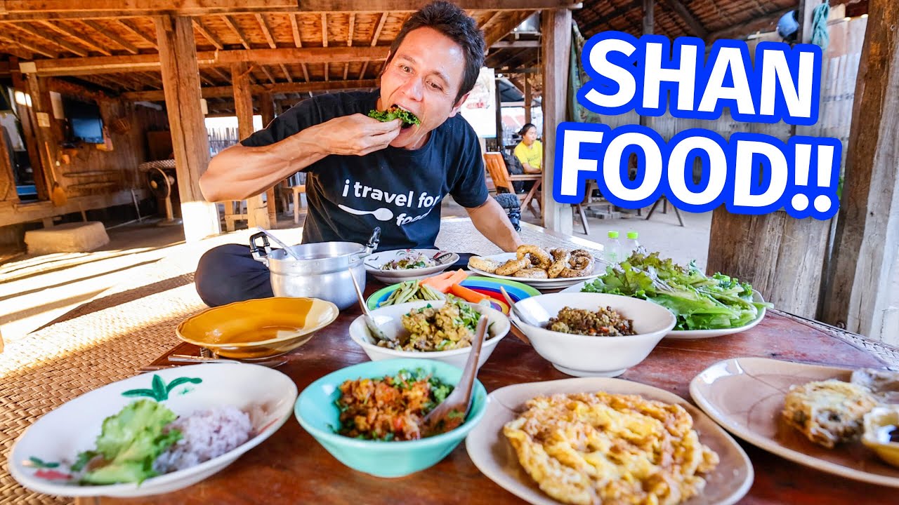 First Time Eating SHAN FOOD! HOT CHILI MEATBALLS + Unique Donuts in Village!