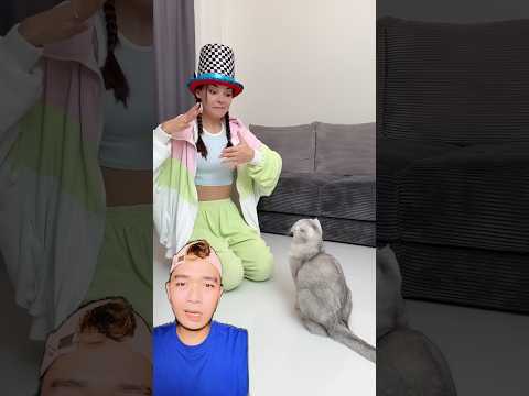 Mama bisa sulap 😱 bikin miaw kaget 😂 #funny