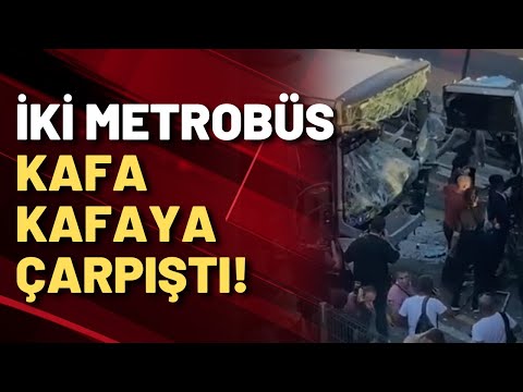 İSTANBUL'DA METROBÜS KAZASI!