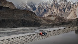 PUSHUPS ON WORLD'S MOST DANGEROUS BRIDGE | offto resort | HUNZA | vlog